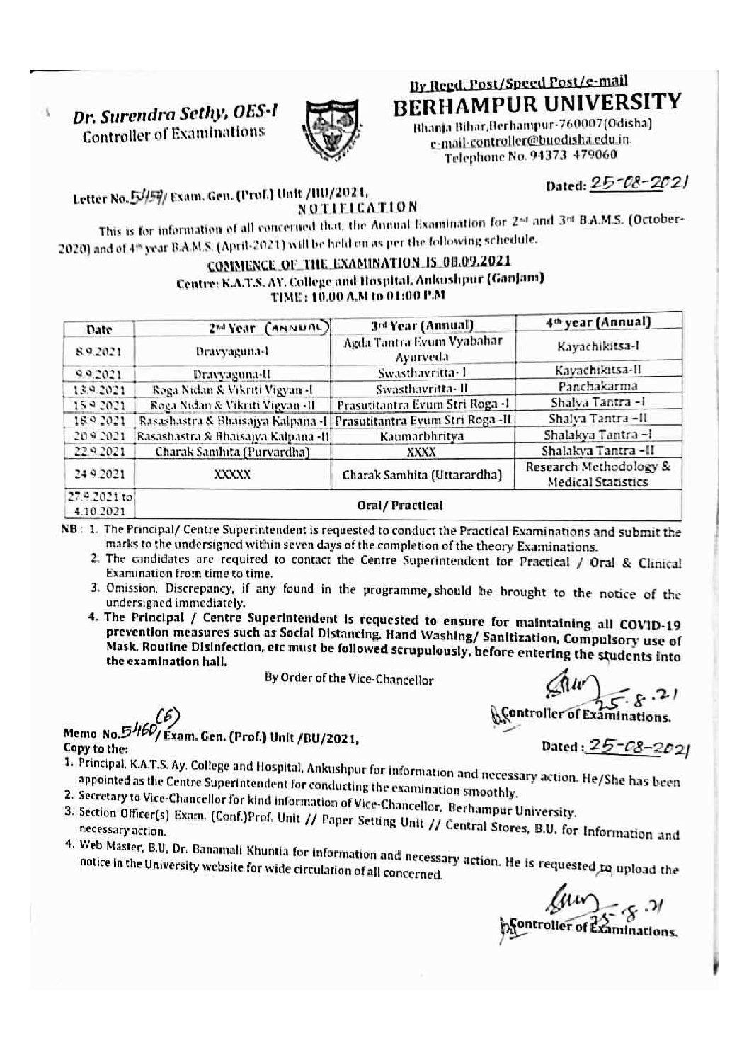 KATS Ayurveda College & Hospital, Ankushpur
