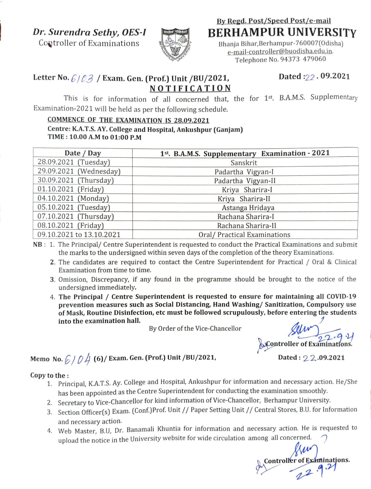 KATS Ayurveda College & Hospital, Ankushpur